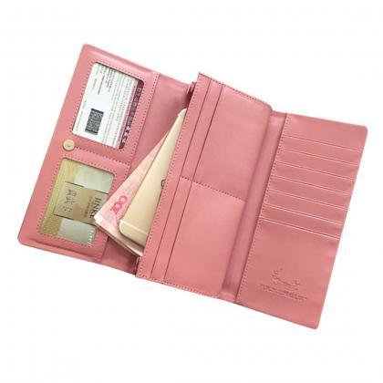 Women's Fashion Leather Wallets Coi..