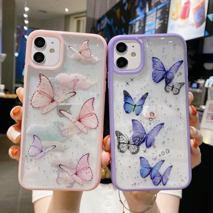 Butterfly Silicone Phone Case 