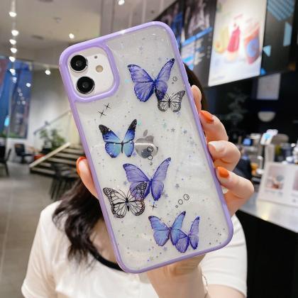 Butterfly Silicone Phone Case 