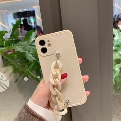 Metal Chain Bracelet Phone Case For Iphone 14 13..