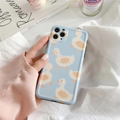 Hand Painted Duck Phone Case
