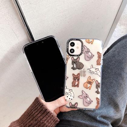 Lovely Cartoon Silicone Phone Case For Iphone 14..