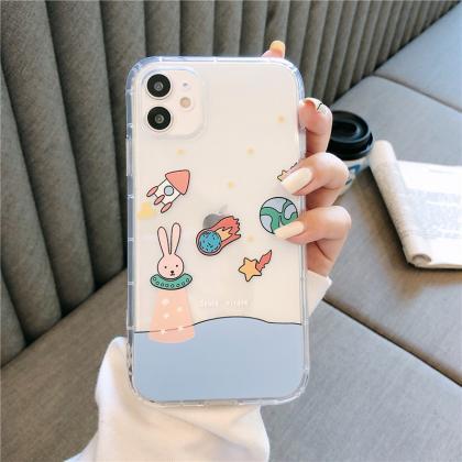 Cute Bear Soft Silicone Phone Case For Iphone 11..