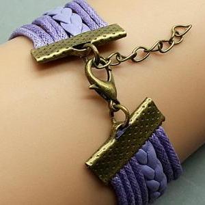Cross Love & Anchor Bracelet Bronze..