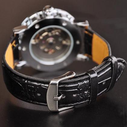 Black Watch Mens Mechanical Wristwa..