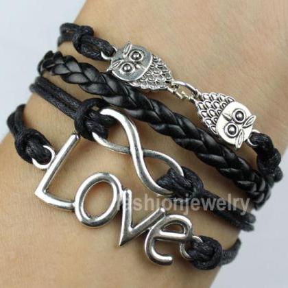 Infinity Bracelet Love Bracelet Two..