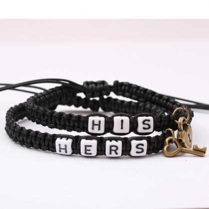 his and hers lover bracelet,couple ..