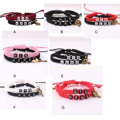 his and hers lover bracelet,couple ..