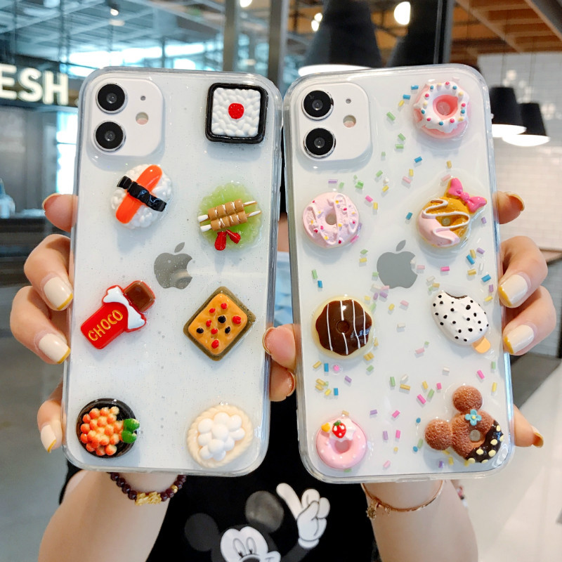 Funny Cute 3D Design Silicone iPhone Case
