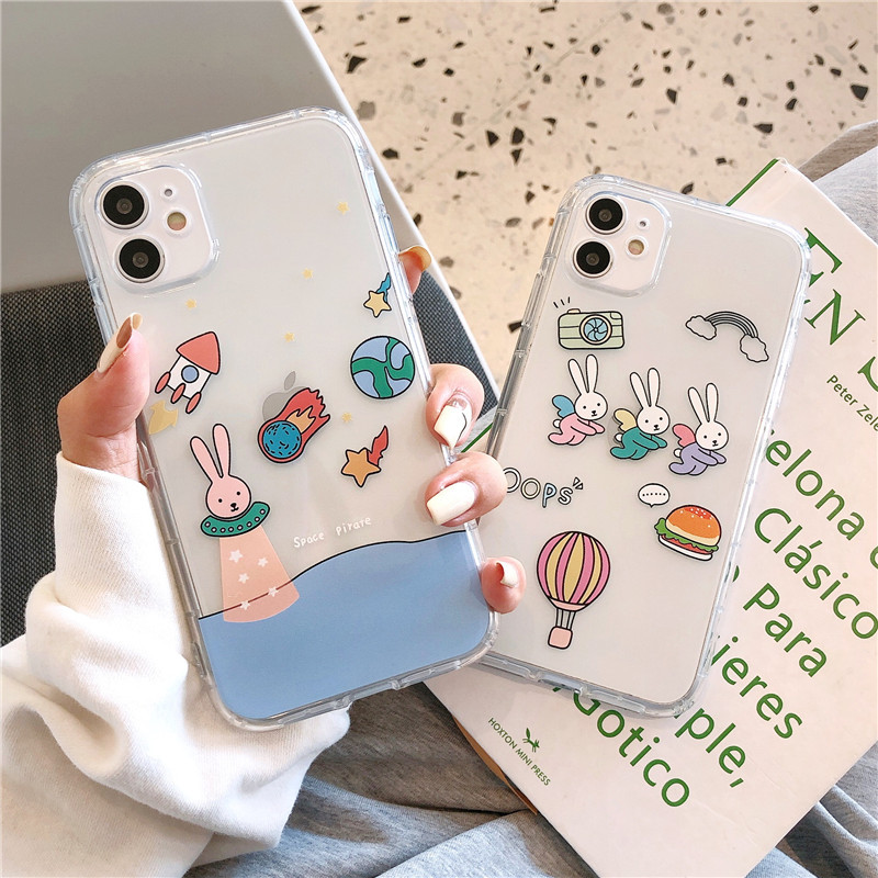 Cute Bear Soft Silicone Phone Case For Iphone 11 12 13 14 Pro Max Xs Xr