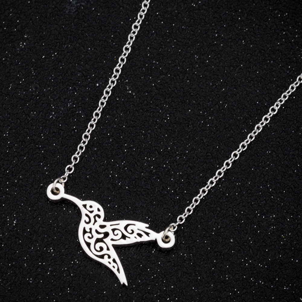 Bird Pendant Necklace Collar Jewelry Necklaces For Women Teen Girls