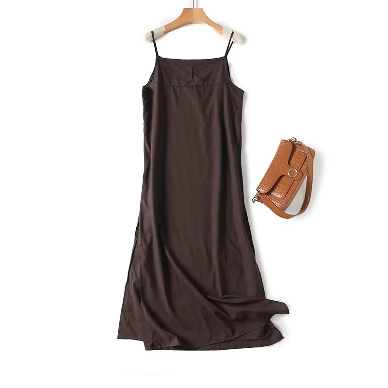 flowy spring midi dress Brown Floral Smocked Puff Sleeve Maxi Dress – PinkBlush main image 0