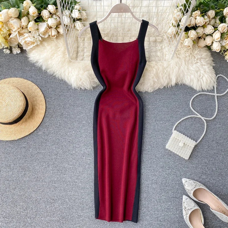 bodycon dress sundress Gorgeous Soul Floral Halter Bodycon Maxi Dress main image 1