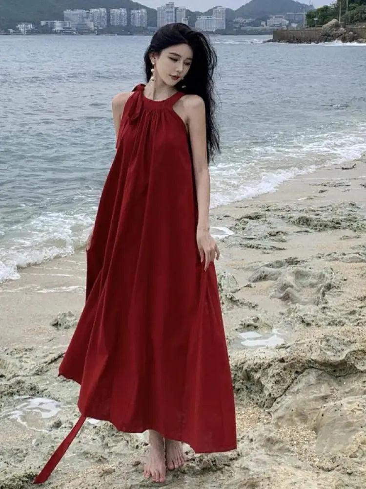 formal dress halter neck Elea Women's Silk Halter Formal Dress