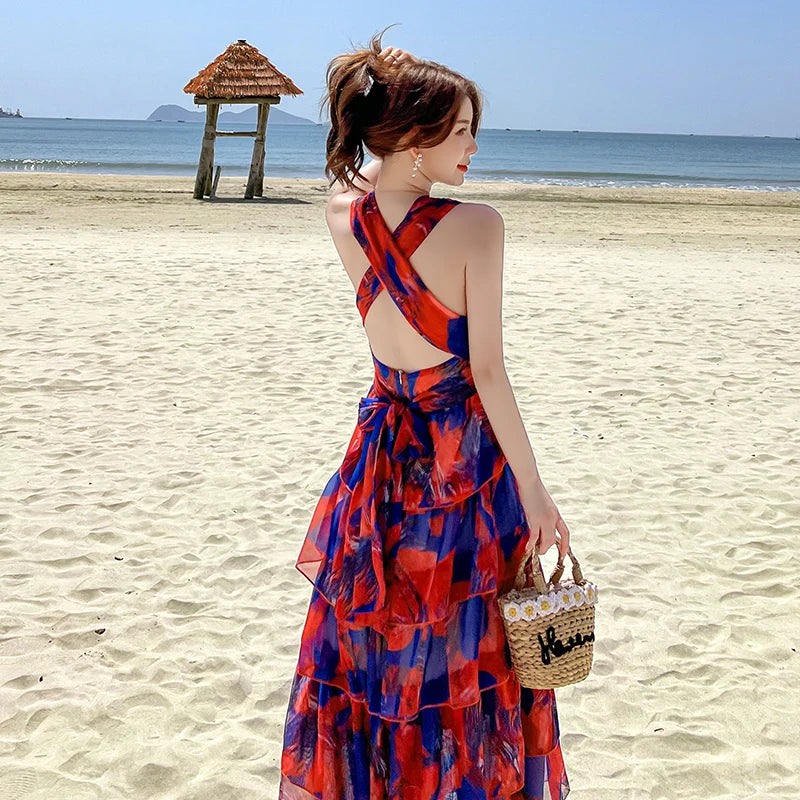 vibrant beach dress Cozumel Dress main image 0