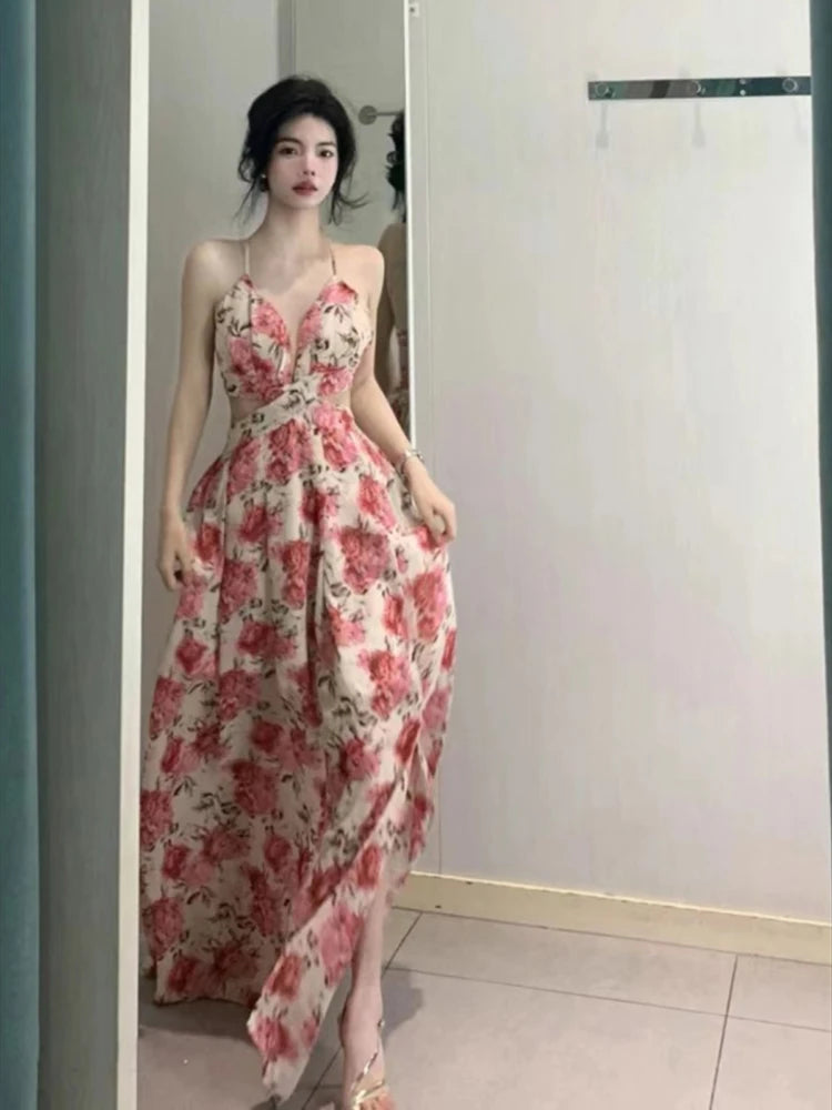 maxi dress party korean Korean Maxi Dress