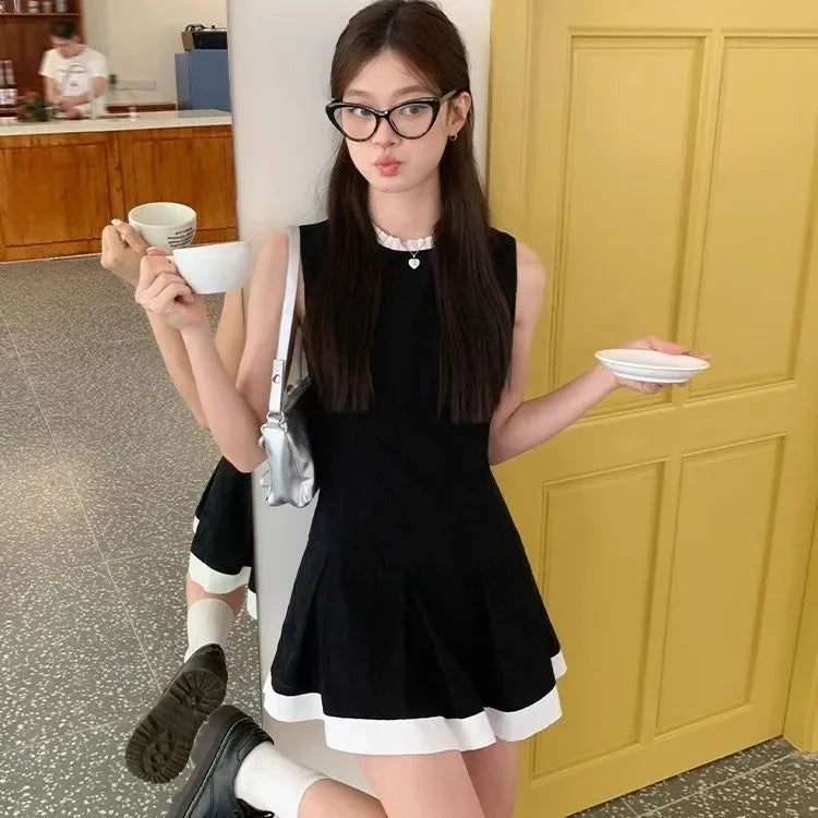 navy blue dress for baby girl What Is an A-Line Dress? The Flattering Fit Every Mom Needs in Her Clo –  SSYS main image 0