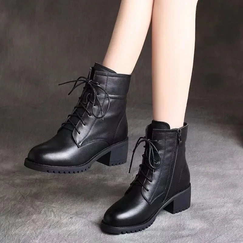 chinese dress ladies Juliet Lace-Up Boot main image 1