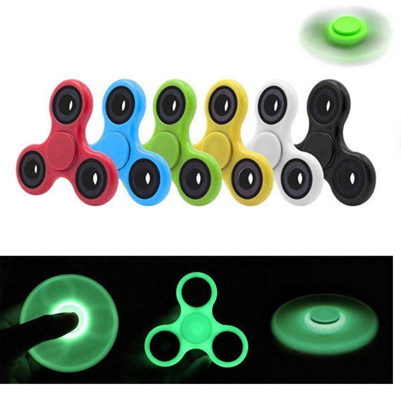 Tri Edc Hand Spinner Fidget Finger Ball Focus Stress Hand Desk Kids