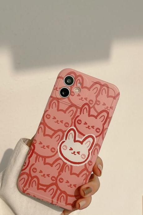 Flower Design Soft TPU iPhone Case
