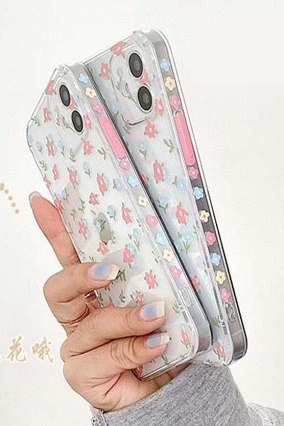 Floral Silicone Phone Case 