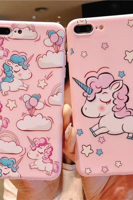Unicorn Soft Silicone Phone Case