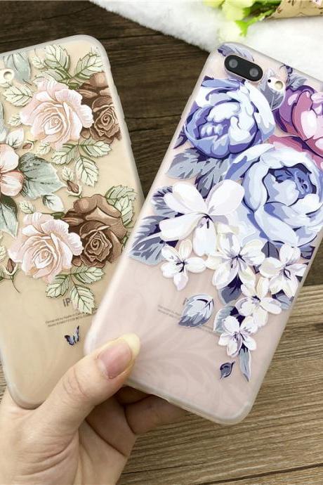 Flower Silicone Phone Case