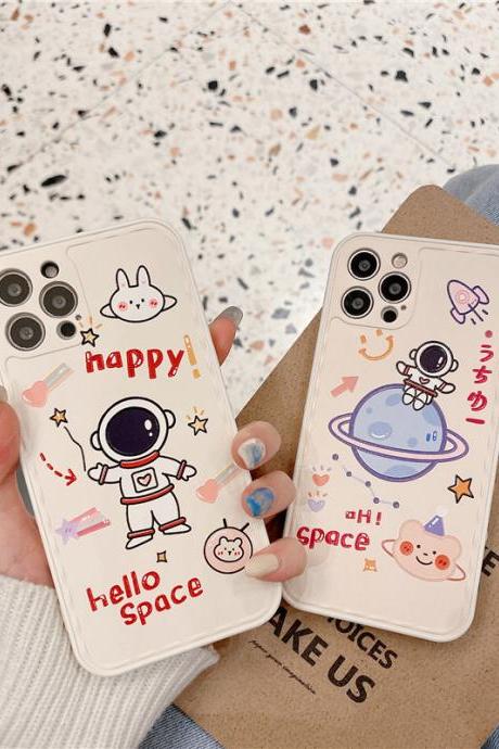 Space Astronaut Silicone Phone Case