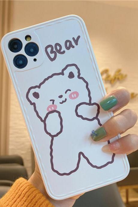 Bear Silicone Phone Case